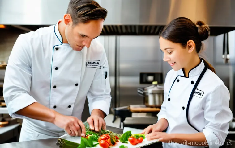 다문화 요리사의 해외 취업 사례 - **Prompt:** A beautifully plated, innovative dish that artfully blends traditional Italian elements ... 다문화 요리사의 해외 취업 사례 - **Prompt:** A beautifully plated, innovative dish that artfully blends traditional Italian elements ...
