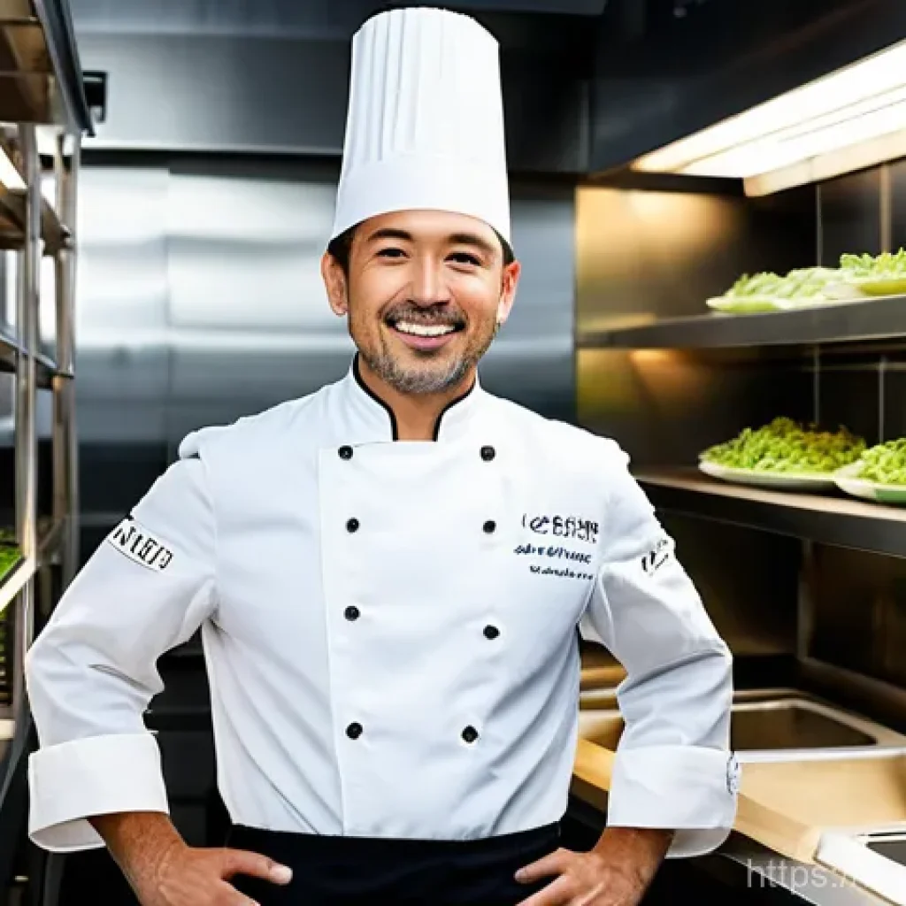 다문화 요리사와 제철 재료 활용법 - **Prompt 1: Fusion Culinary Innovation in Rome**
    "A talented Italian-Japanese chef, wearing a cr...